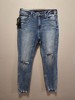 Silver Jeans Co Avery Skinny Jeans Size 32